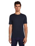Icebreaker Unterwäsche Tshirt 200 Oasis SS Crewe enganliegend (Merinowolle) navyblau Herren